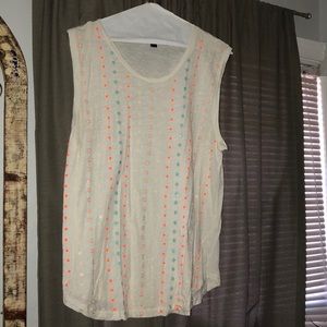 J. Crew Beaded TShirt